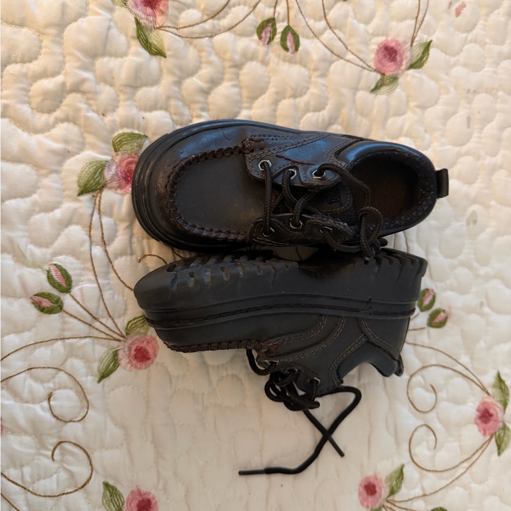 Classic Black Kids Shoes